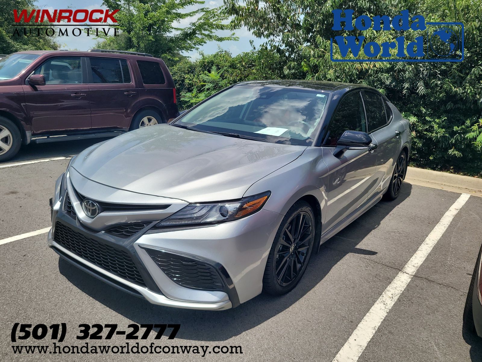Celestial Silver Metallic 2023 Toyota Camry Sedan Front-Wheel Drive 8-Speed Automatic