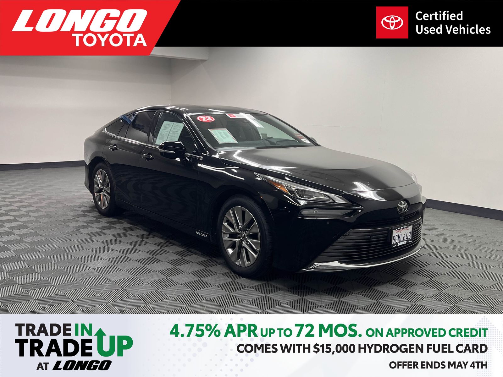 used 2023 Toyota Mirai car, priced at $14,088