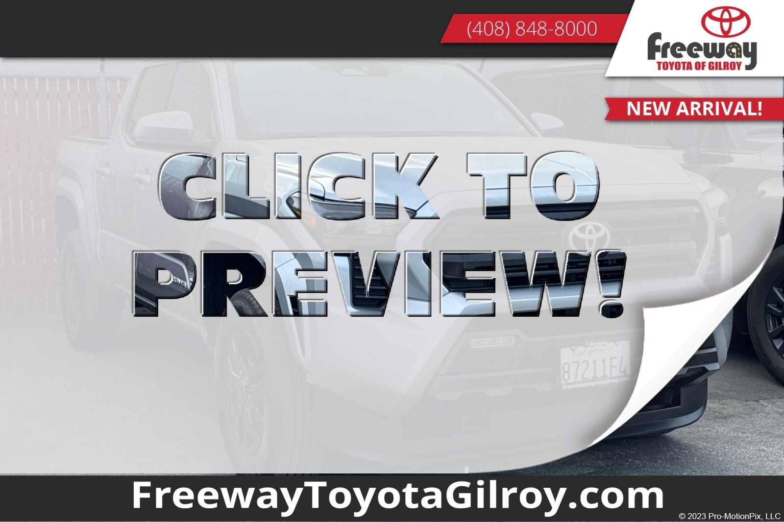 Celestial Silver Metallic 2025 Toyota Tacoma SR5 Double Cab 4WD Pickup Truck Four-Wheel Drive 8-Speed Automatic