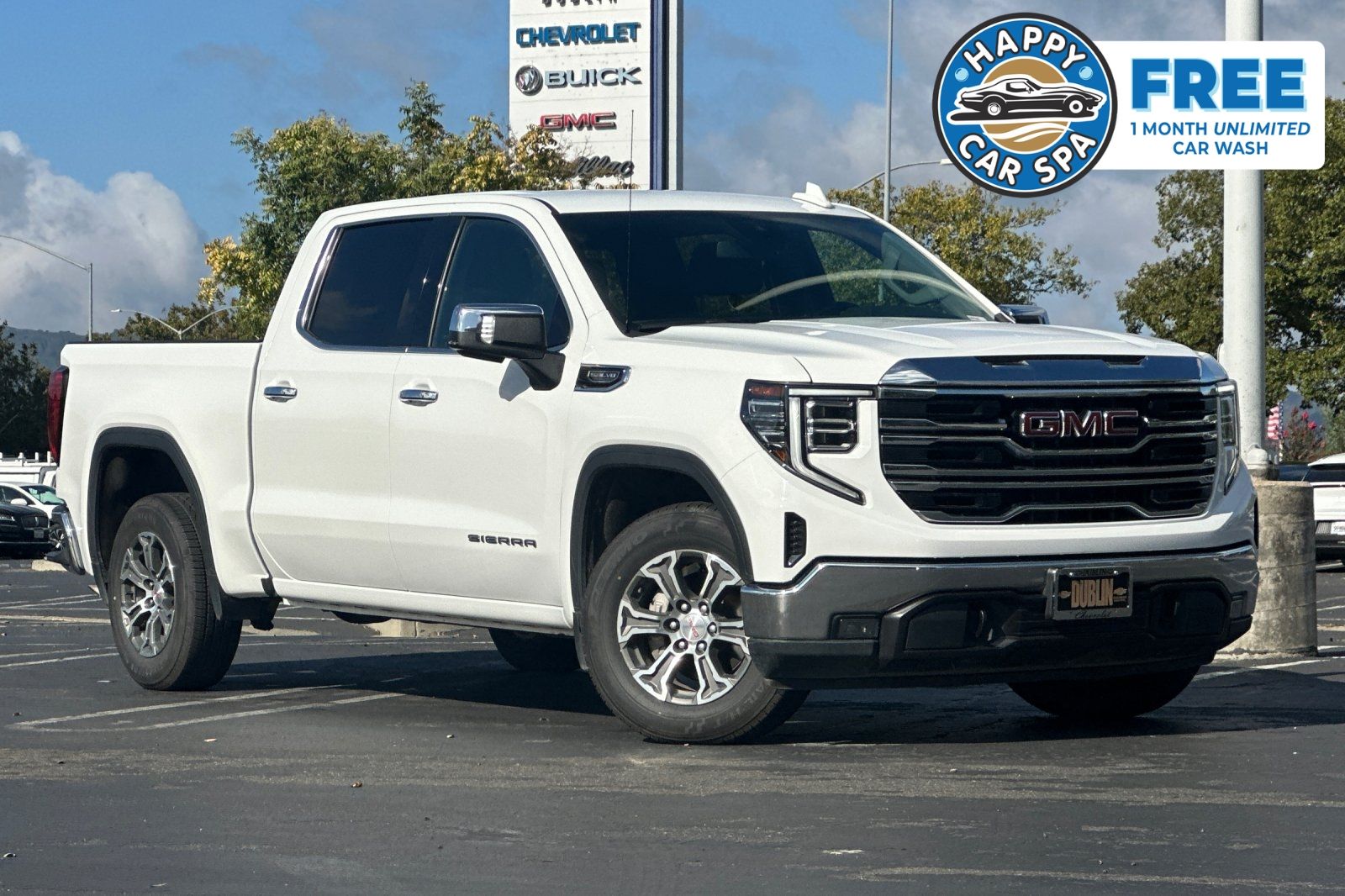 Summit White 2025 GMC Sierra 1500 Pickup Truck 4X2 Automatic