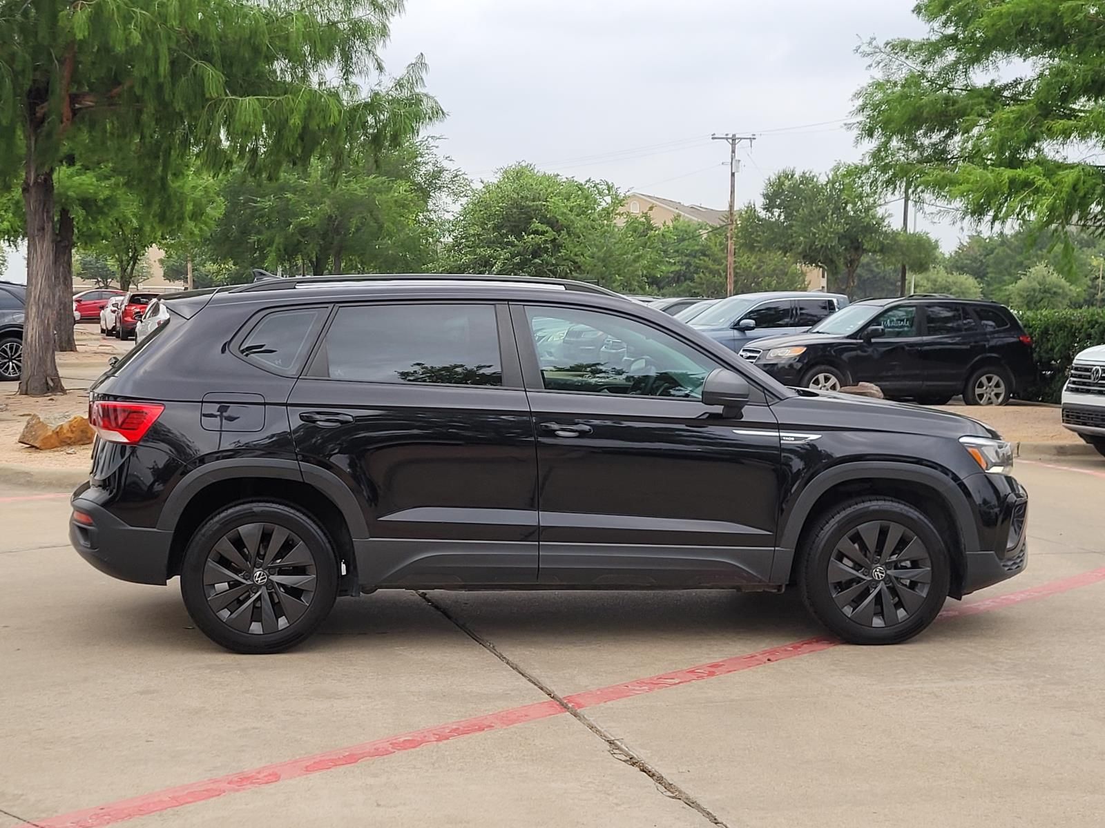 used 2022 Volkswagen Taos car, priced at $12,500