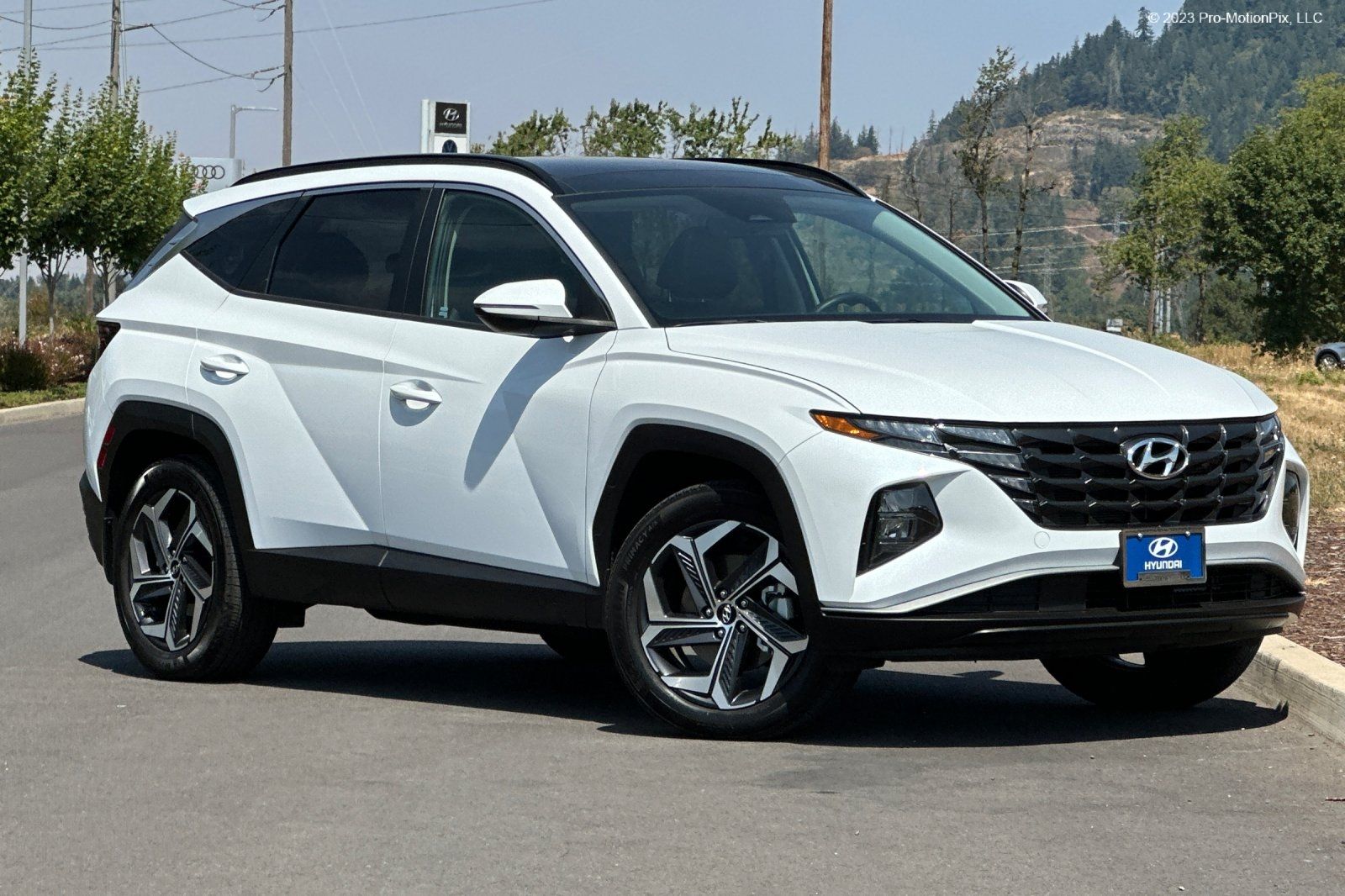 White Pearl 2024 Hyundai Tucson Hybrid SUV / Crossover All-Wheel Drive 6-Speed Automatic