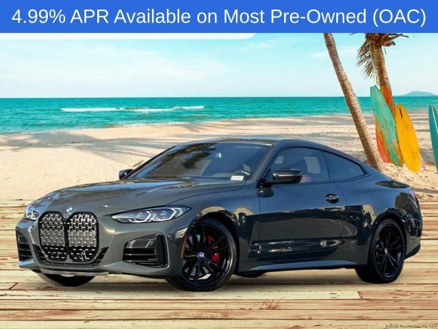 Dravit Gray Metallic 2021 BMW 4 Series Coupe All-Wheel Drive 8-Speed Automatic