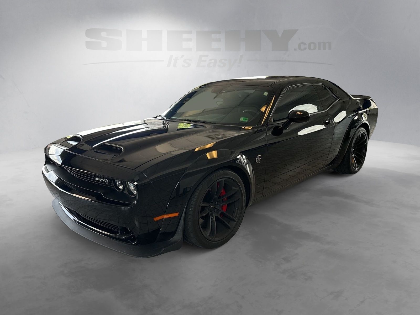 Used 2021 Pitch Black Clearcoat Dodge SRT Hellcat Widebody image 17