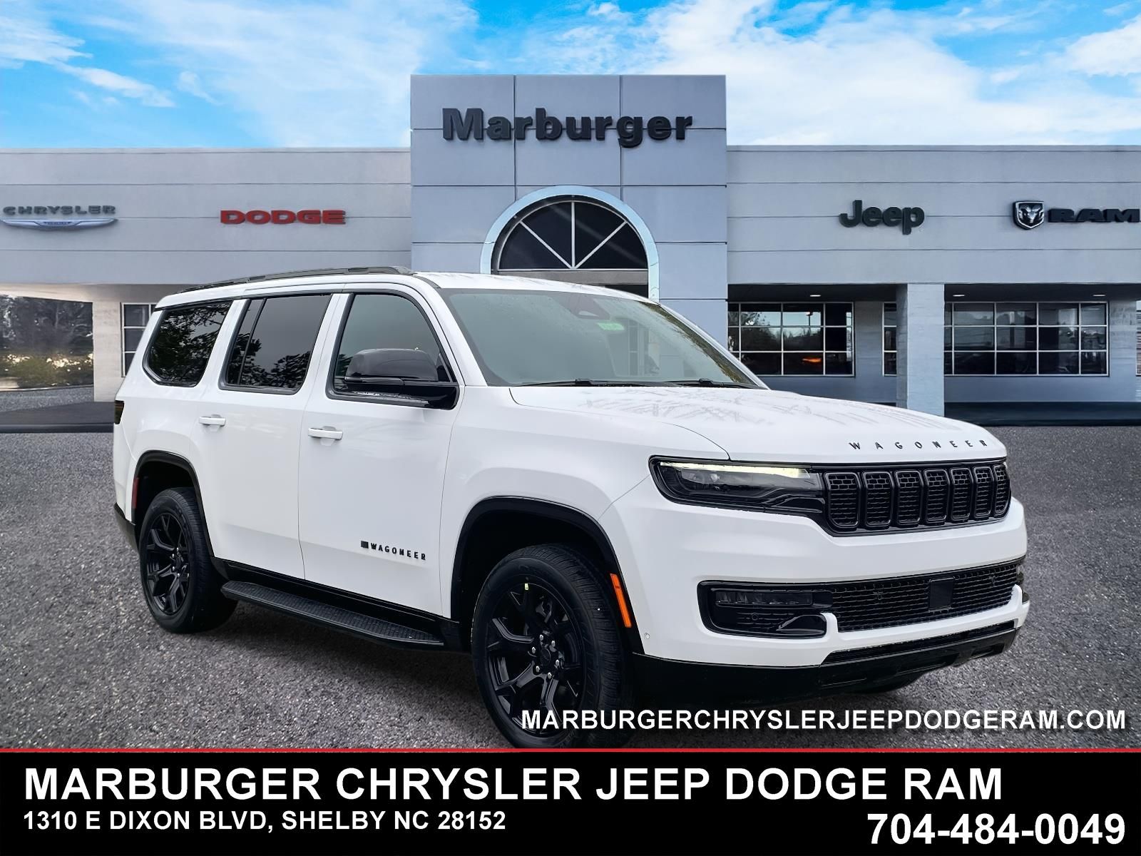 Bright White Clearcoat 2025 Jeep Wagoneer Series II 4WD SUV / Crossover Four-Wheel Drive 8-Speed Automatic