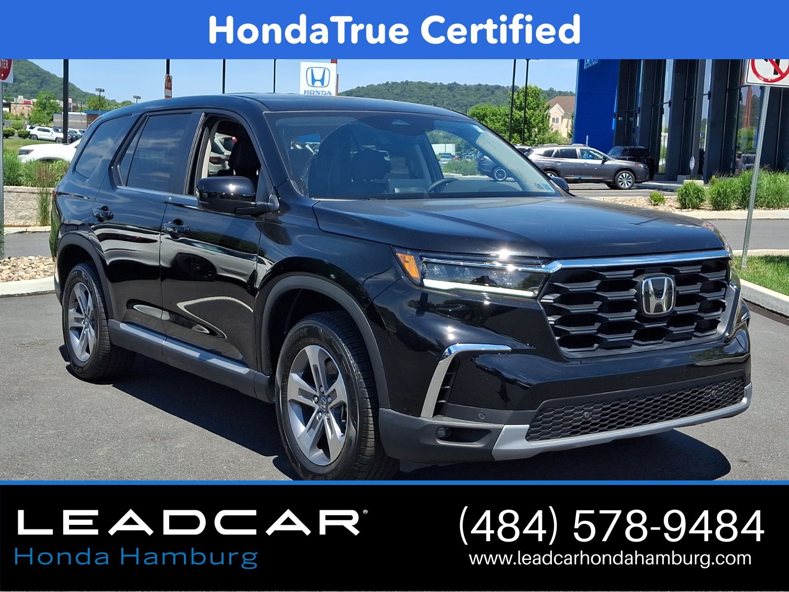 Crystal Black Pearl 2025 Honda Pilot SUV / Crossover Front-Wheel Drive Automatic