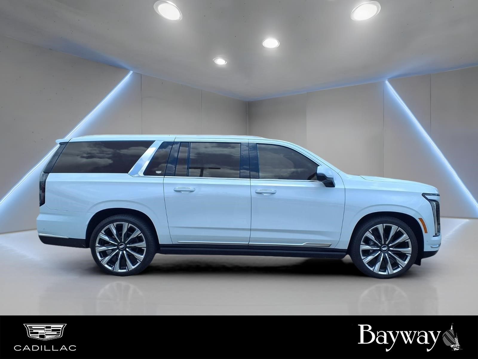 2026 Cadillac Escalade ESV Luxury White at Bayway Cadillac of The Woodlands