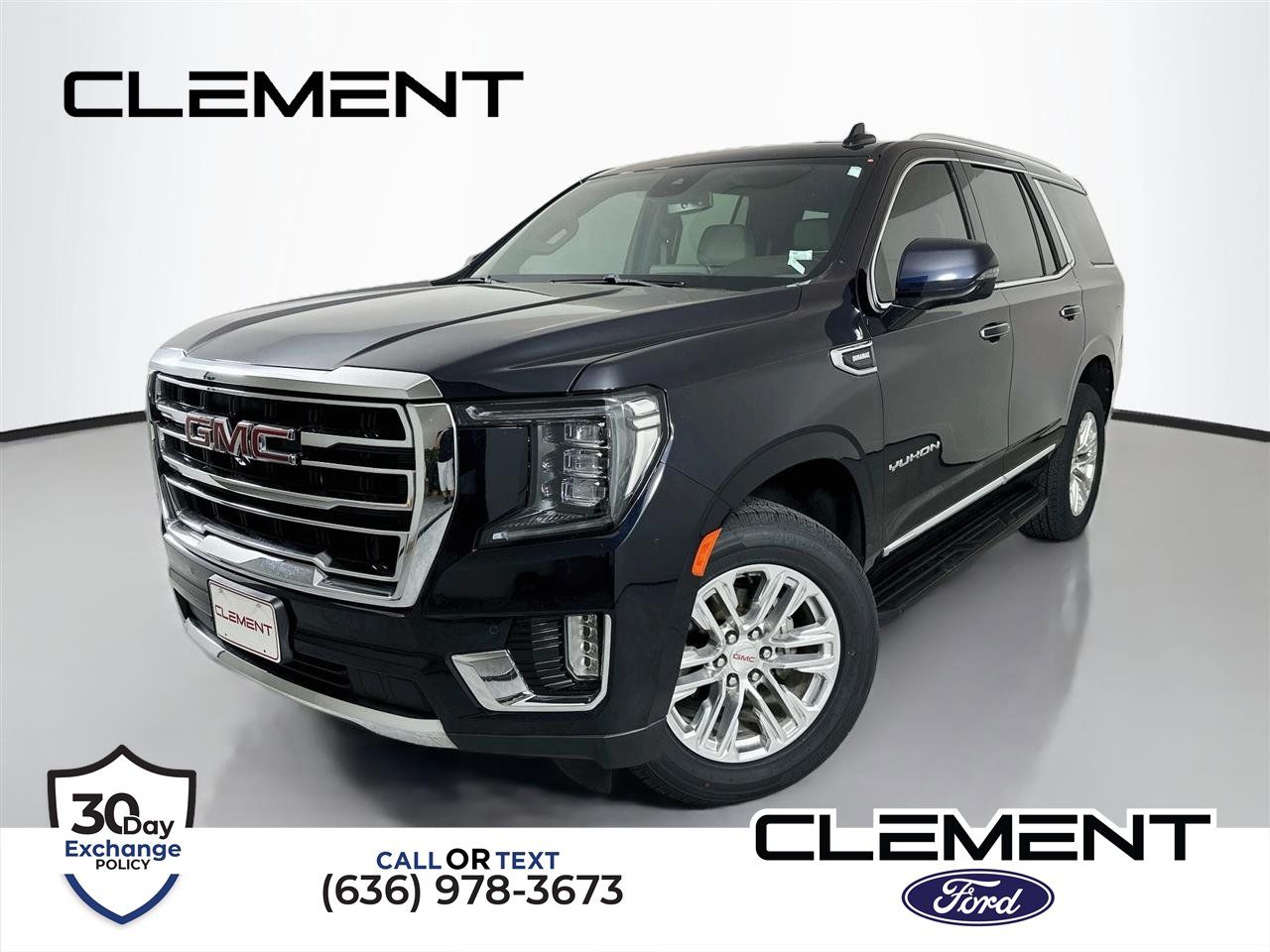 Midnight Blue Metallic 2023 GMC Yukon SUV / Crossover Four-Wheel Drive