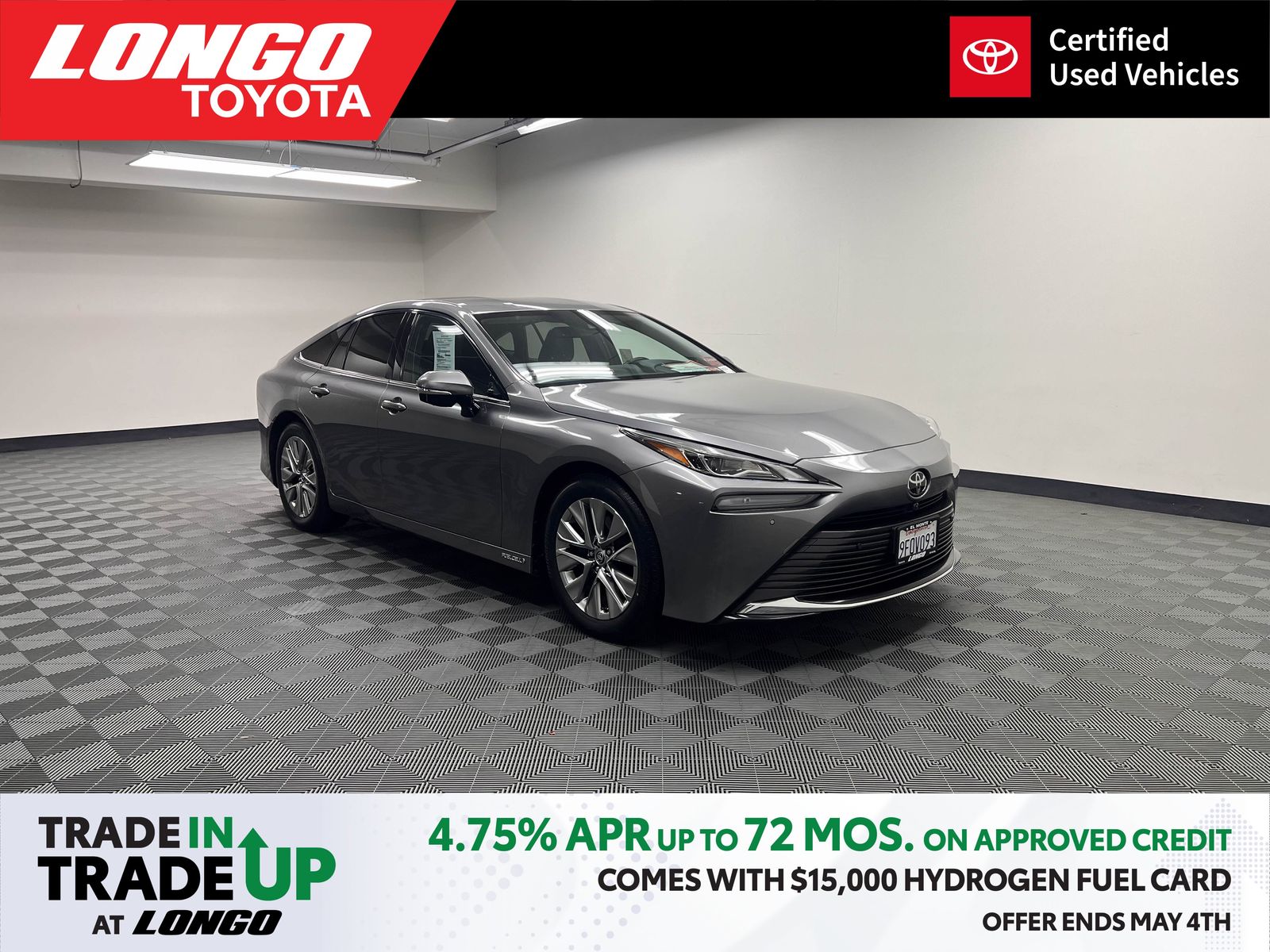 used 2023 Toyota Mirai car, priced at $18,996