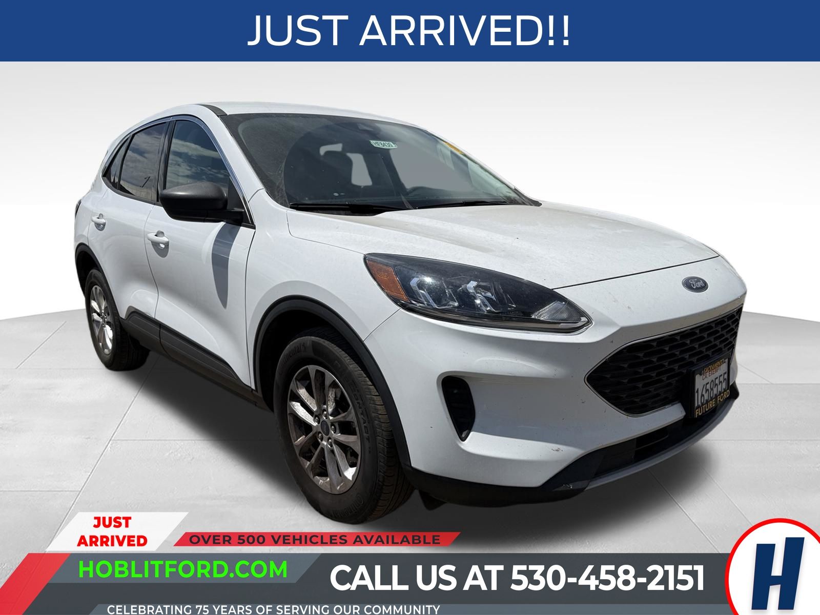 Oxford White 2022 Ford Escape SUV / Crossover All-Wheel Drive 8-Speed Automatic