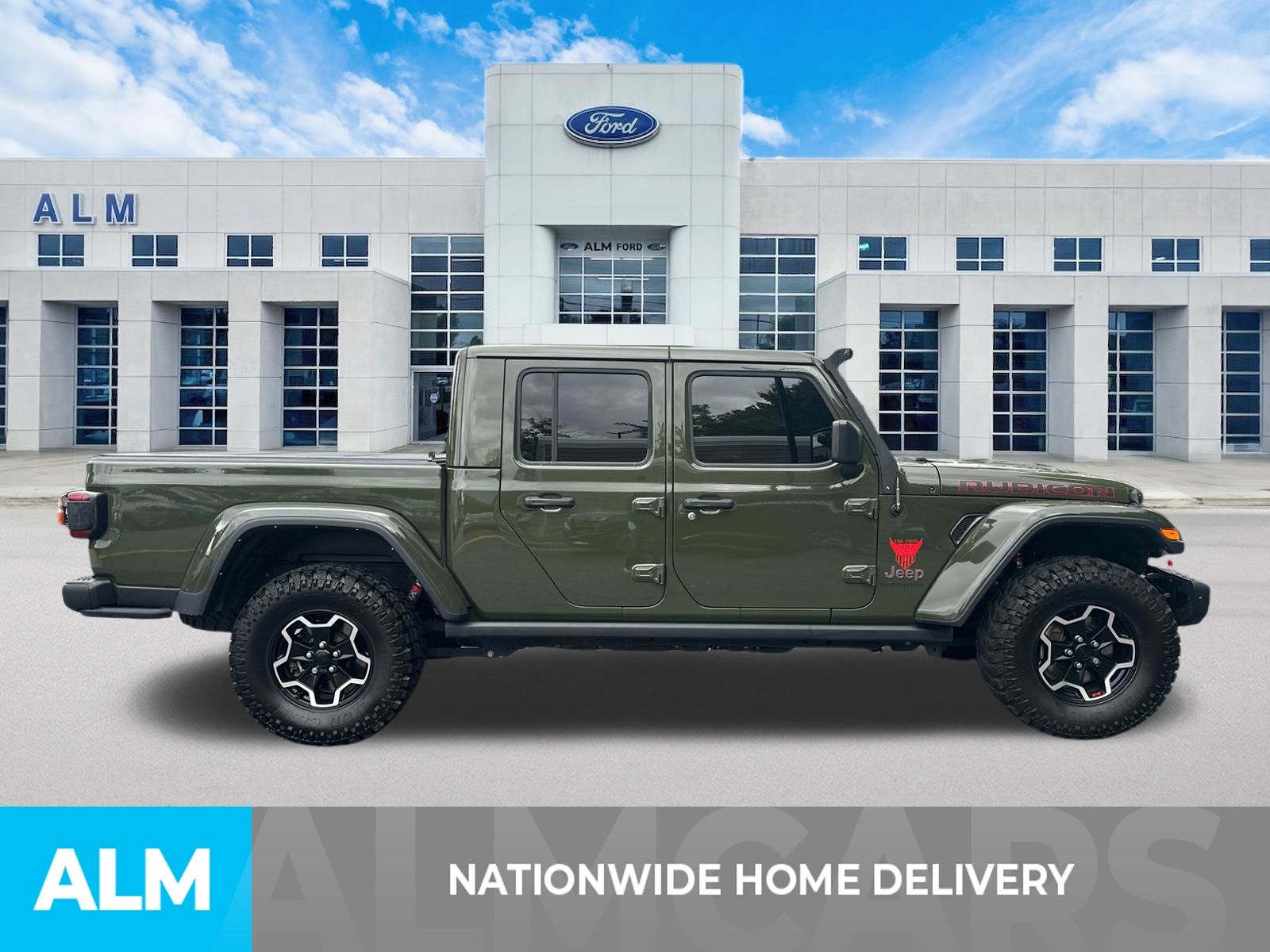Used 2022 Green Jeep Rubicon image 4