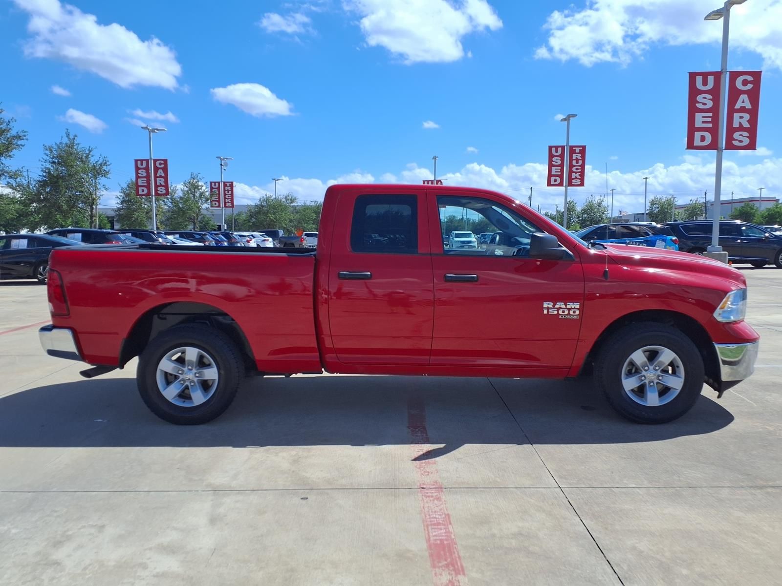 2024 Ram 1500 Classic SLT Red at Victoria Chrysler Dodge Jeep Ram