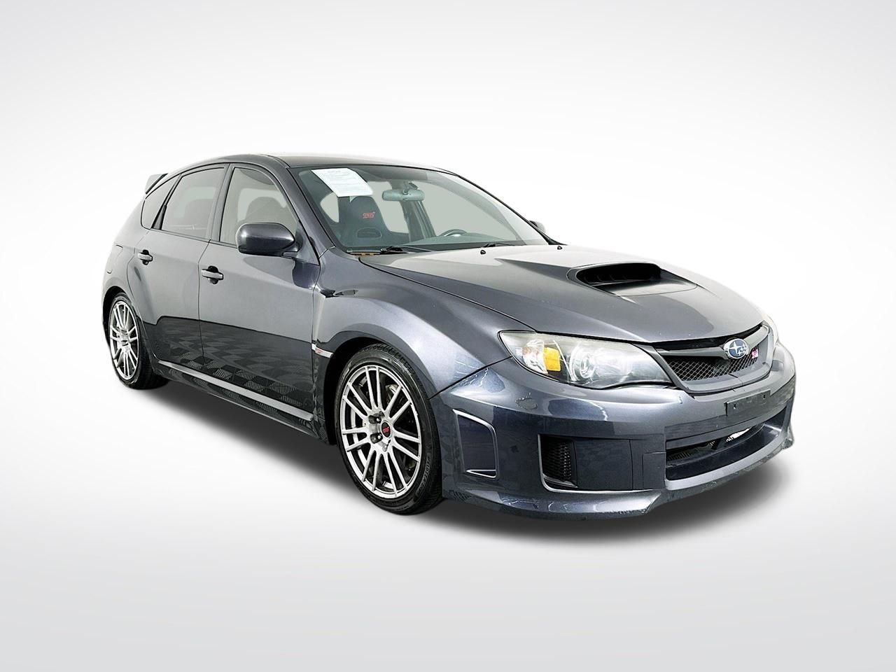 Dark Gray Metallic 2010 Subaru Impreza WRX STI Turbo AWD Hatchback All-Wheel Drive 6-Speed Manual