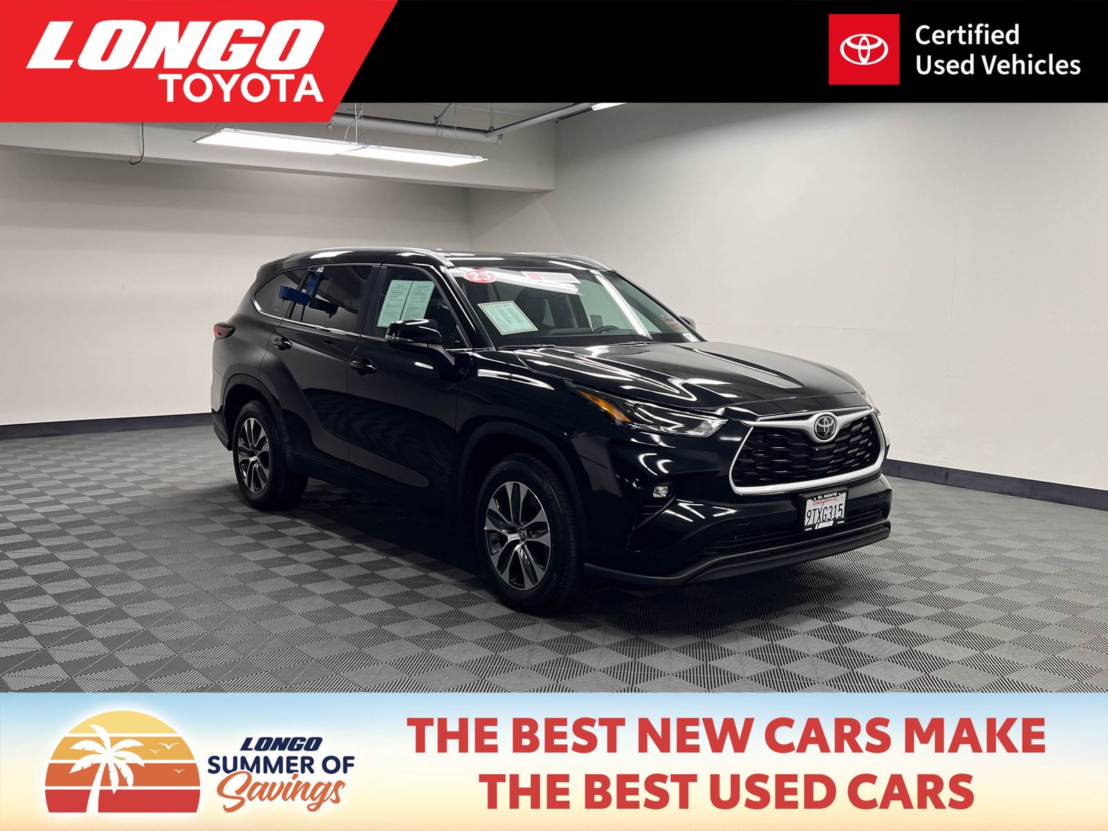 used 2025 Toyota Highlander car, priced at $39,888