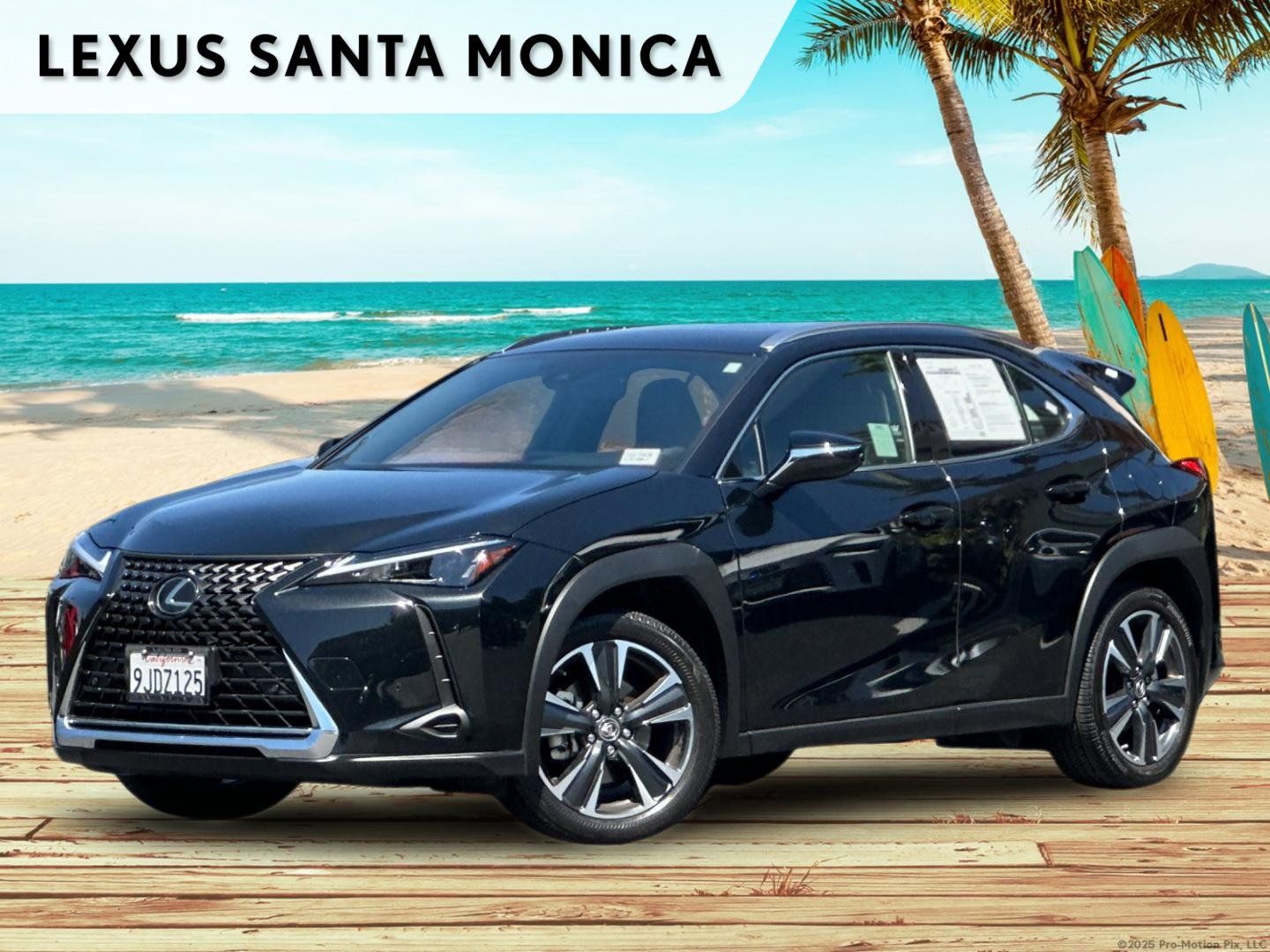 Black (Caviar) 2024 Lexus UX Hybrid 250h FWD SUV / Crossover Front-Wheel Drive Continuously Variable Transmission
