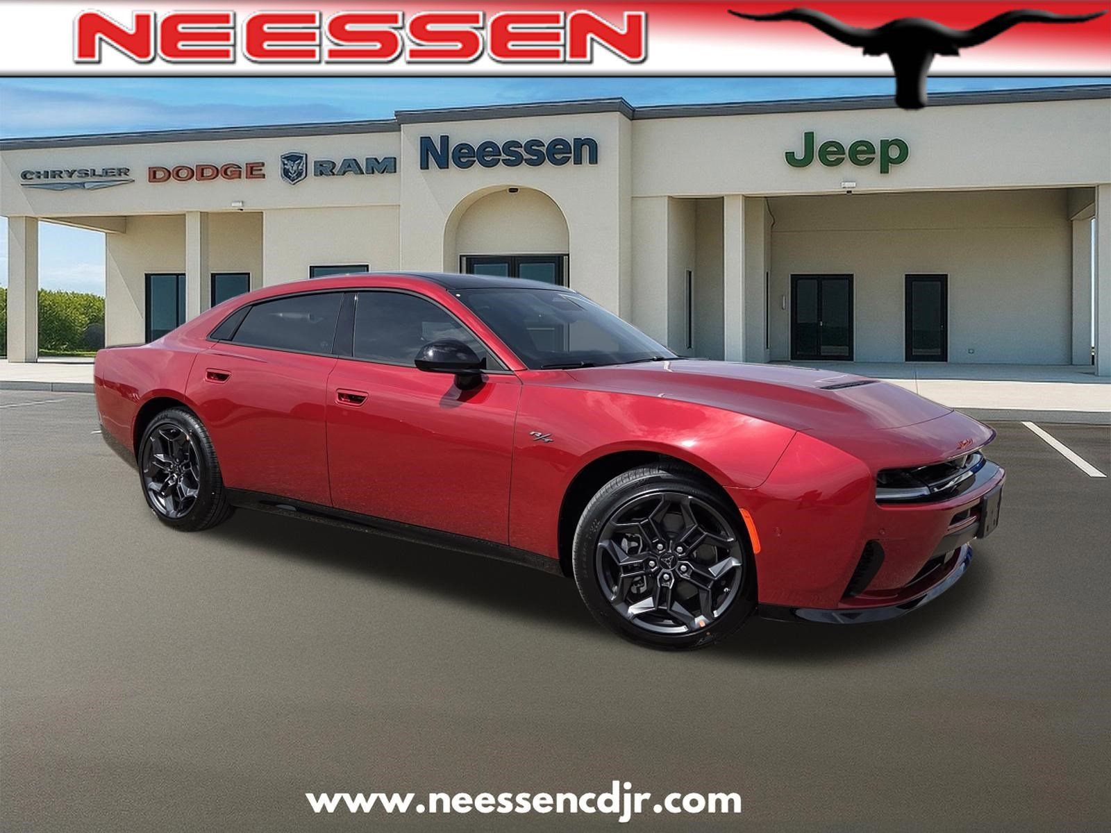 Red 2026 Dodge Charger R/T Sedan AWD Sedan All-Wheel Drive Automatic