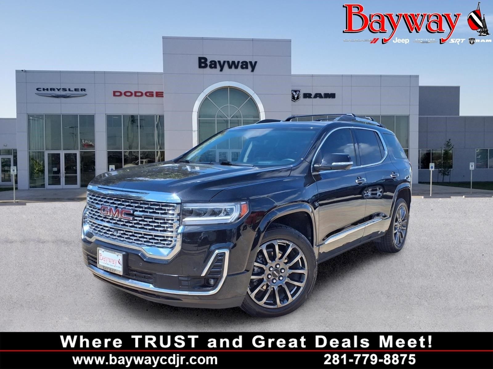 2022 GMC Acadia Denali Black at Don McGill Toyota