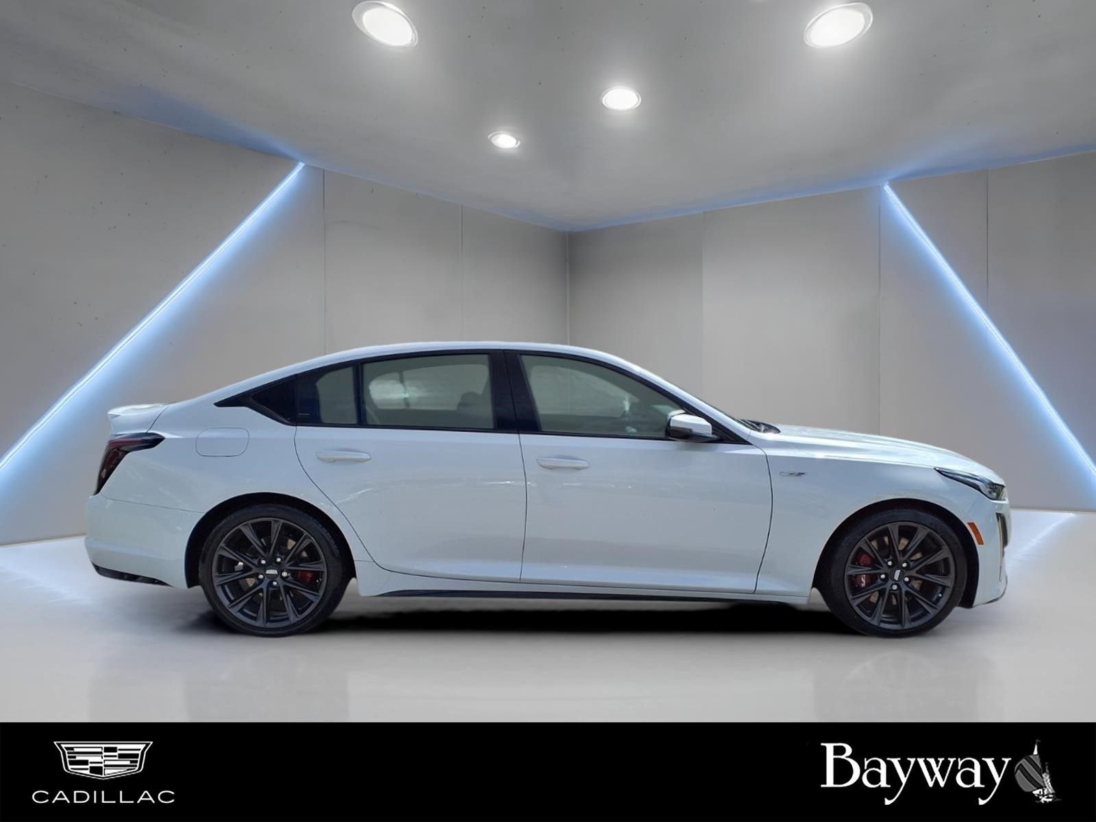 2024 Cadillac CT5 V-Series White at AutoSavvy Houston Southwest