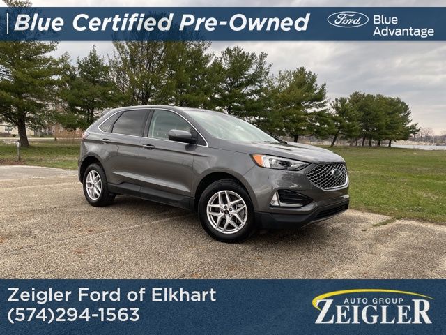 Gray Metallic 2023 Ford Edge SUV / Crossover All-Wheel Drive 8-Speed Automatic