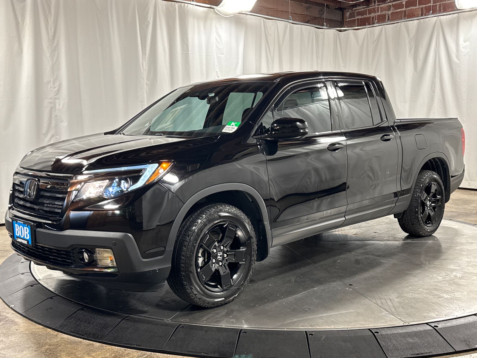 Crystal Black Pearl 2019 Honda Ridgeline Pickup Truck All-Wheel Drive 6-Speed Automatic