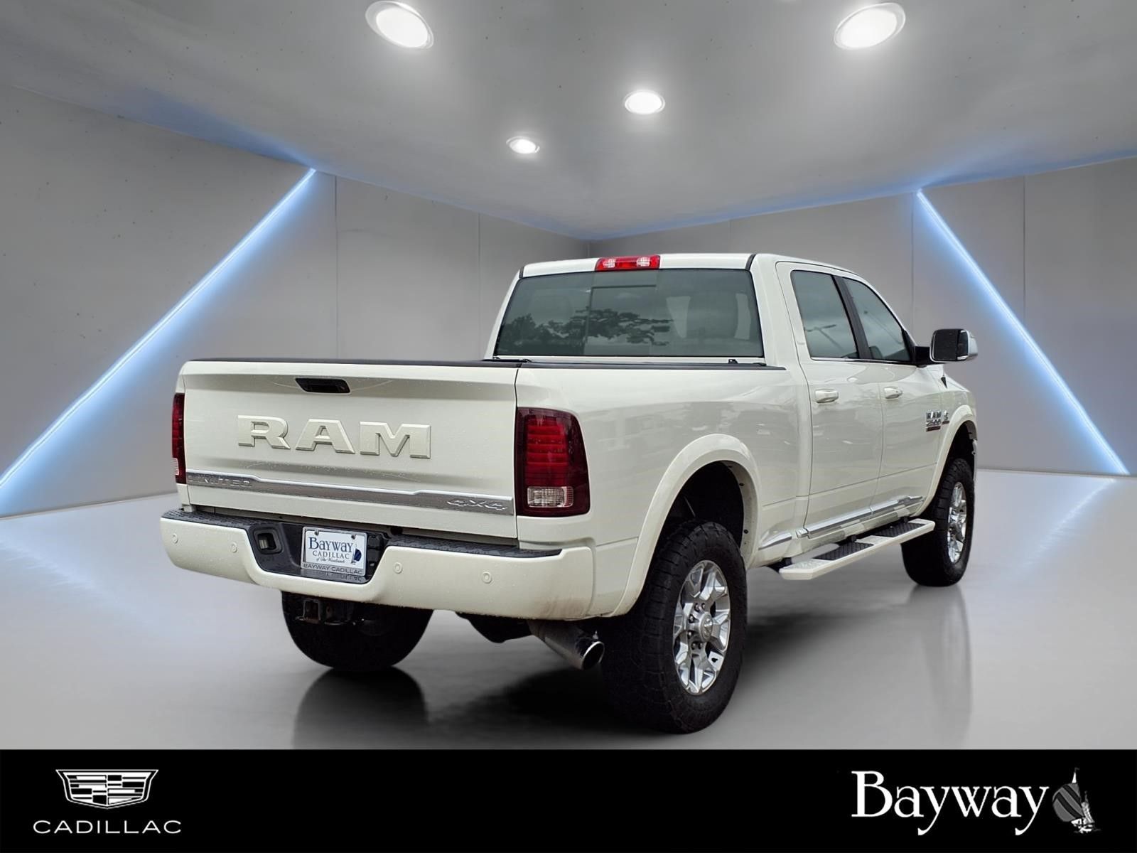 2018 Ram 2500 Laramie Longhorn White at Victoria Chrysler Dodge Jeep Ram