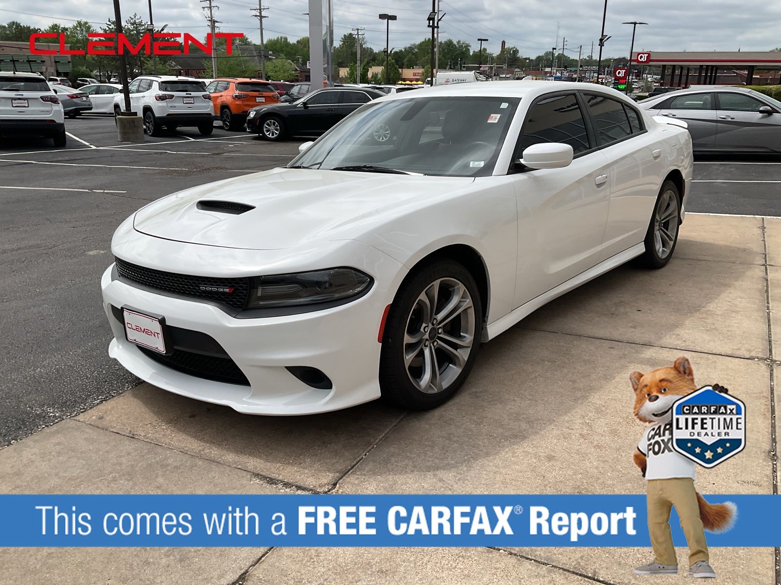 White Knuckle Clearcoat 2021 Dodge Charger GT RWD Sedan Rear-Wheel Drive 8-Speed Automatic