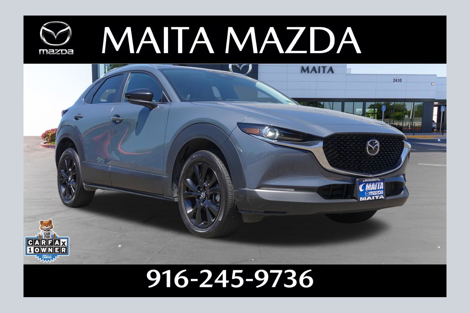 Polymetal Gray Metallic 2025 Mazda CX-30 SUV / Crossover All-Wheel Drive 6-Speed Automatic