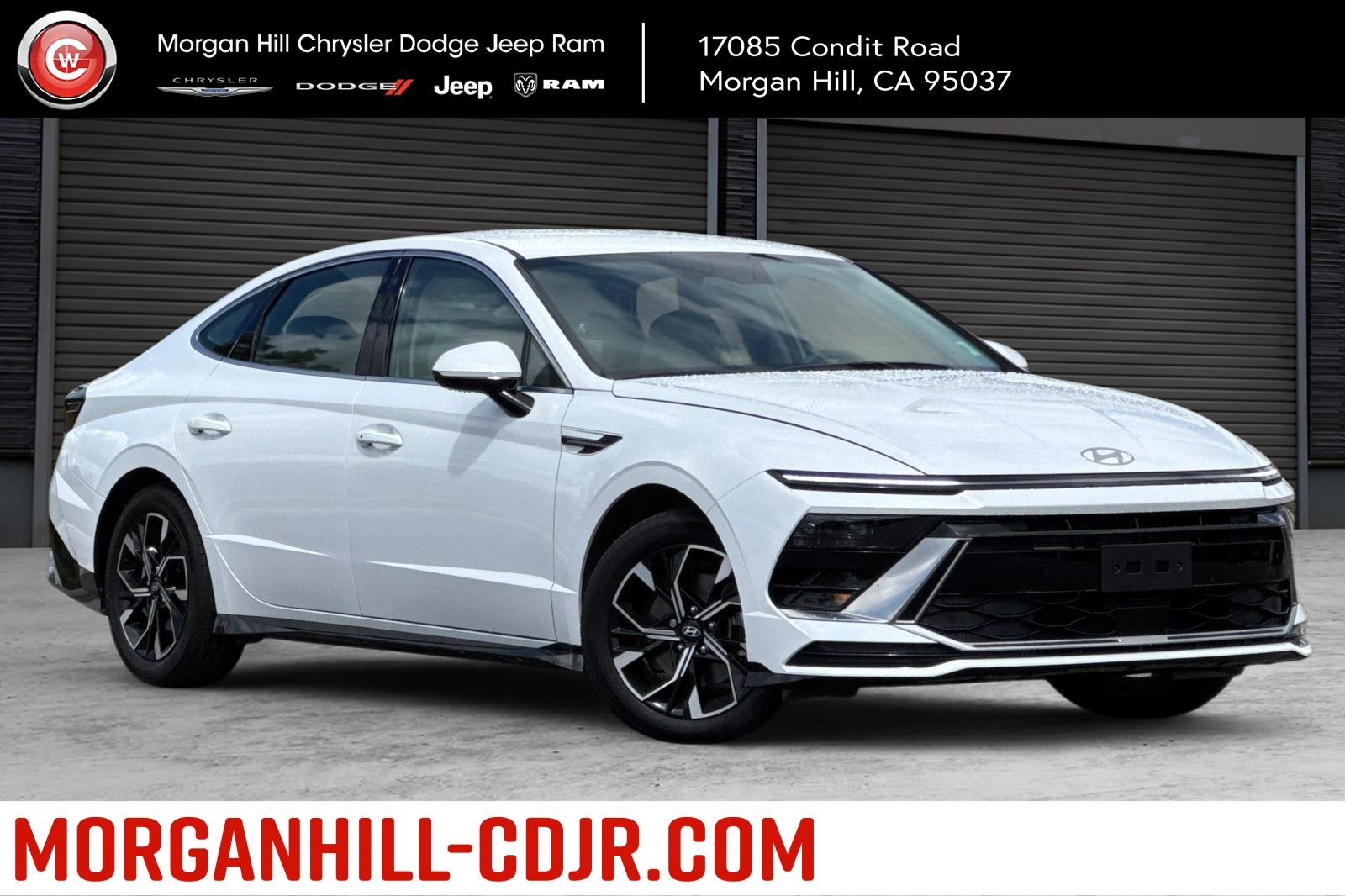 White 2024 Hyundai Sonata SEL FWD Sedan Front-Wheel Drive 8-Speed Automatic