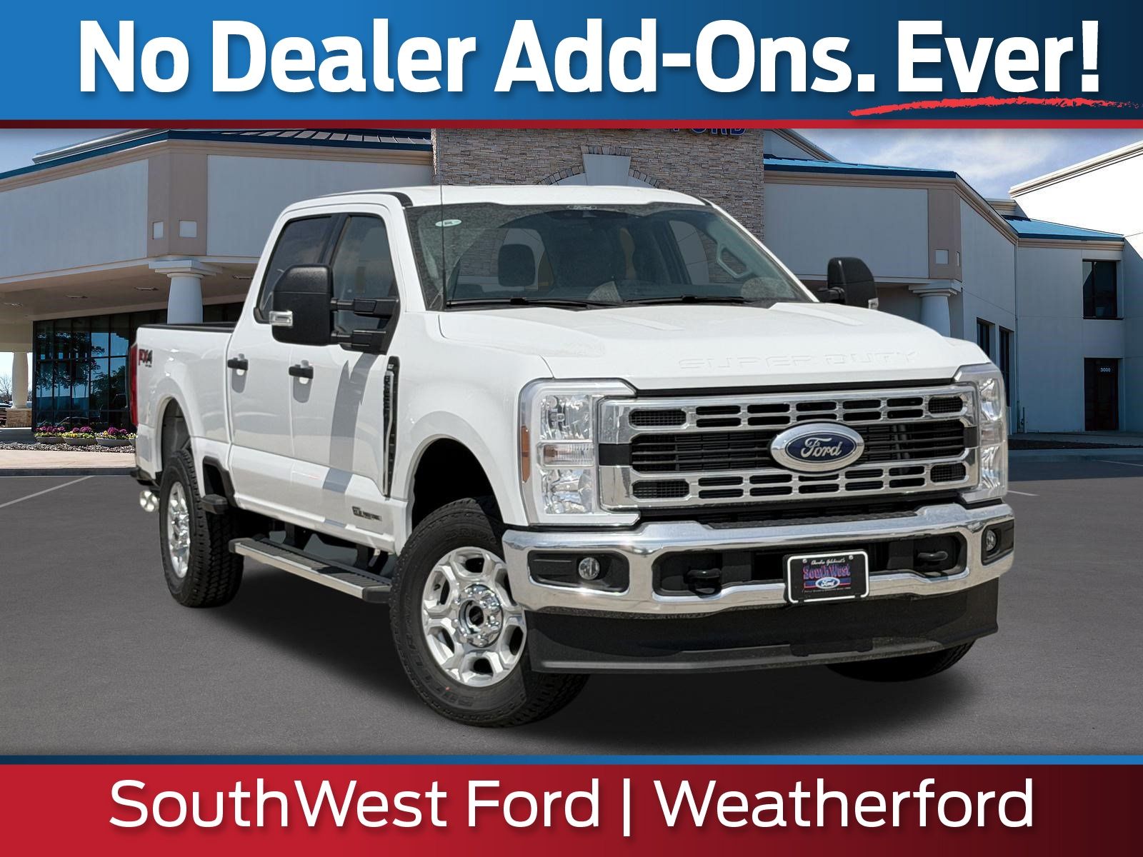 Oxford White 2026 Ford F-250 Super Duty Pickup Truck Four-Wheel Drive Automatic