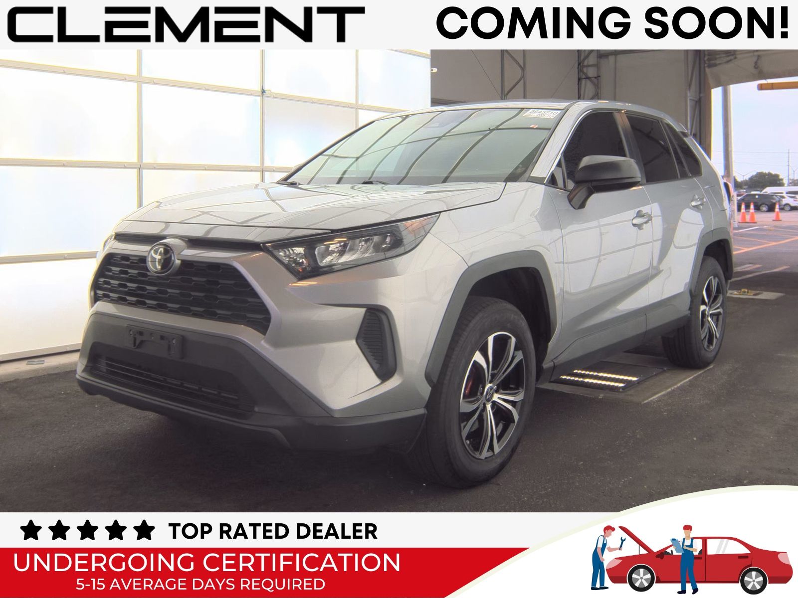 Silver Sky Metallic 2022 Toyota RAV4 SUV / Crossover Front-Wheel Drive 8-Speed Automatic