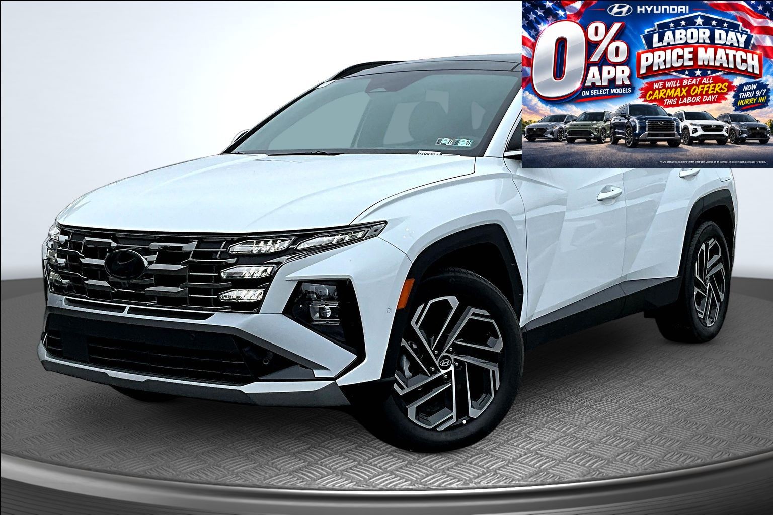 Creamy White Pearl 2026 Hyundai Tucson Hybrid Plug-In SUV / Crossover All-Wheel Drive 6-Speed Automatic