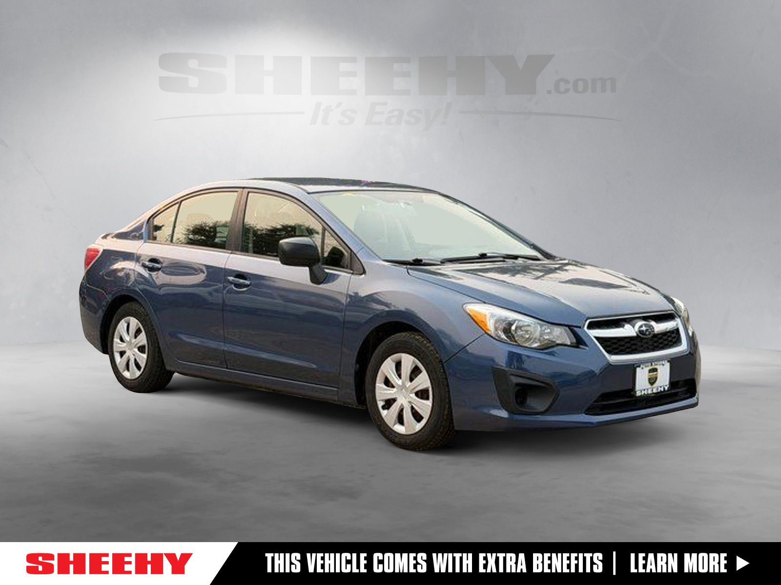 Marine Blue Pearl 2013 Subaru Impreza Sedan All-Wheel Drive Continuously Variable Transmission