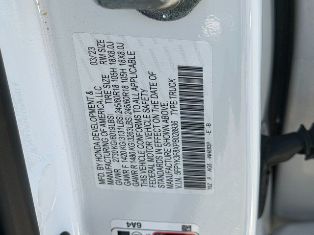 Used 2023 White Honda Black Edition image 27