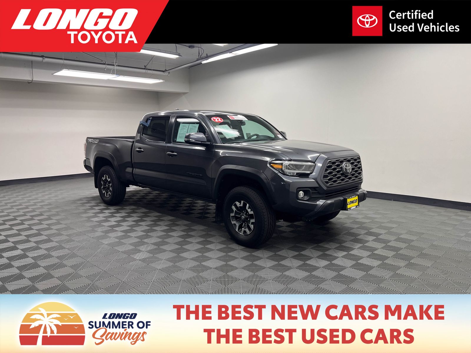 used 2022 Toyota Tacoma car, priced at $33,788