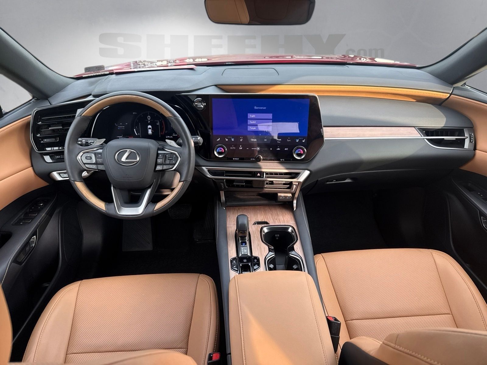 Used 2025 Red Lexus 350 Premium image 3