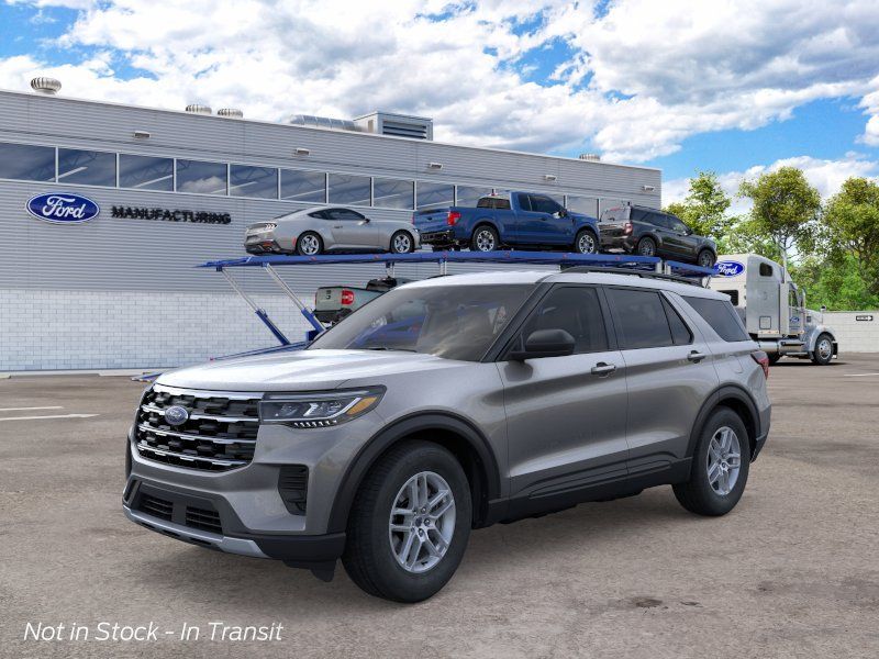 New 2026 Carbonized Gray Metallic Ford Active image 3