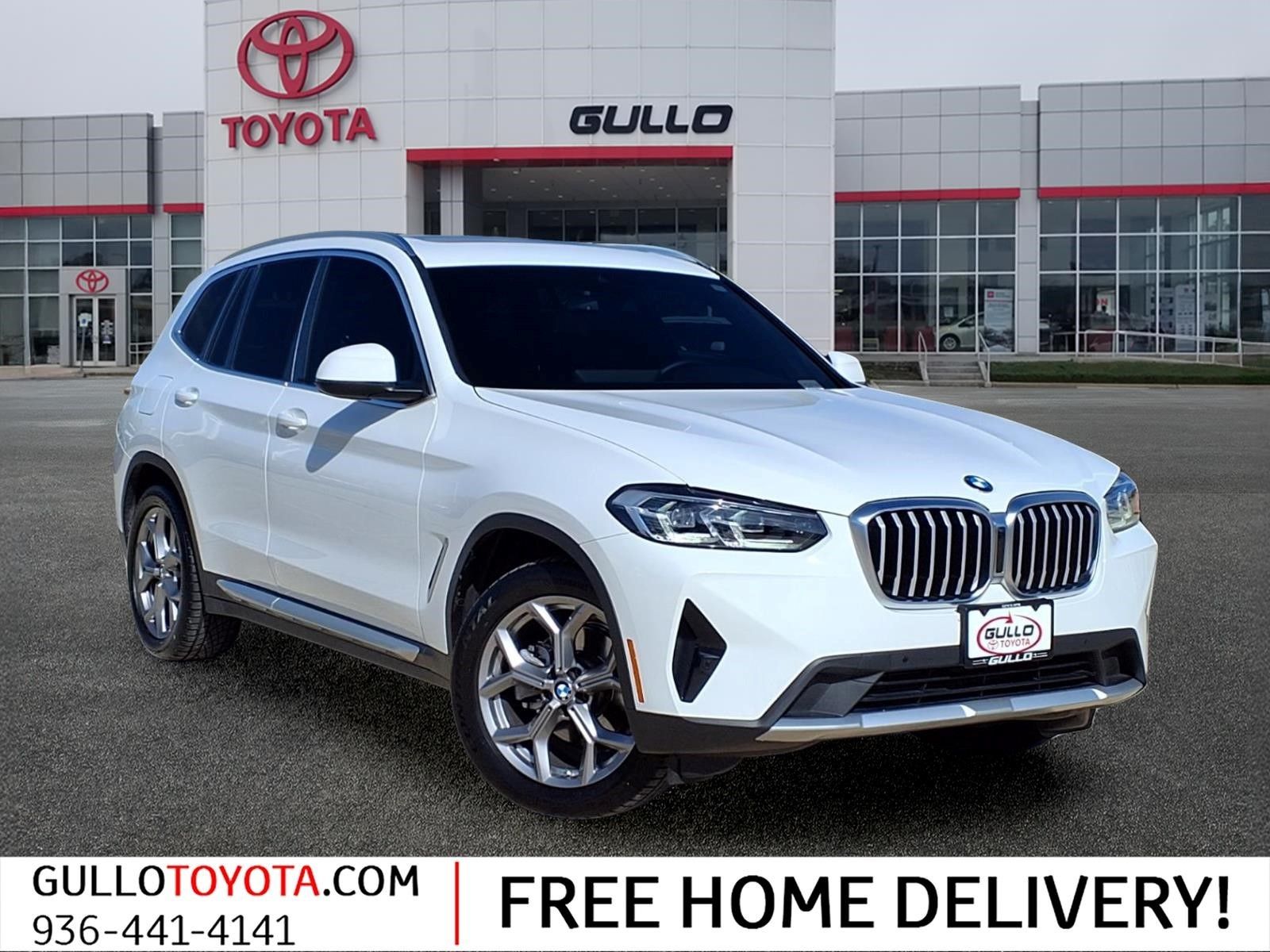 2022 BMW X3 xDrive30i White at DeMontrond Auto Country