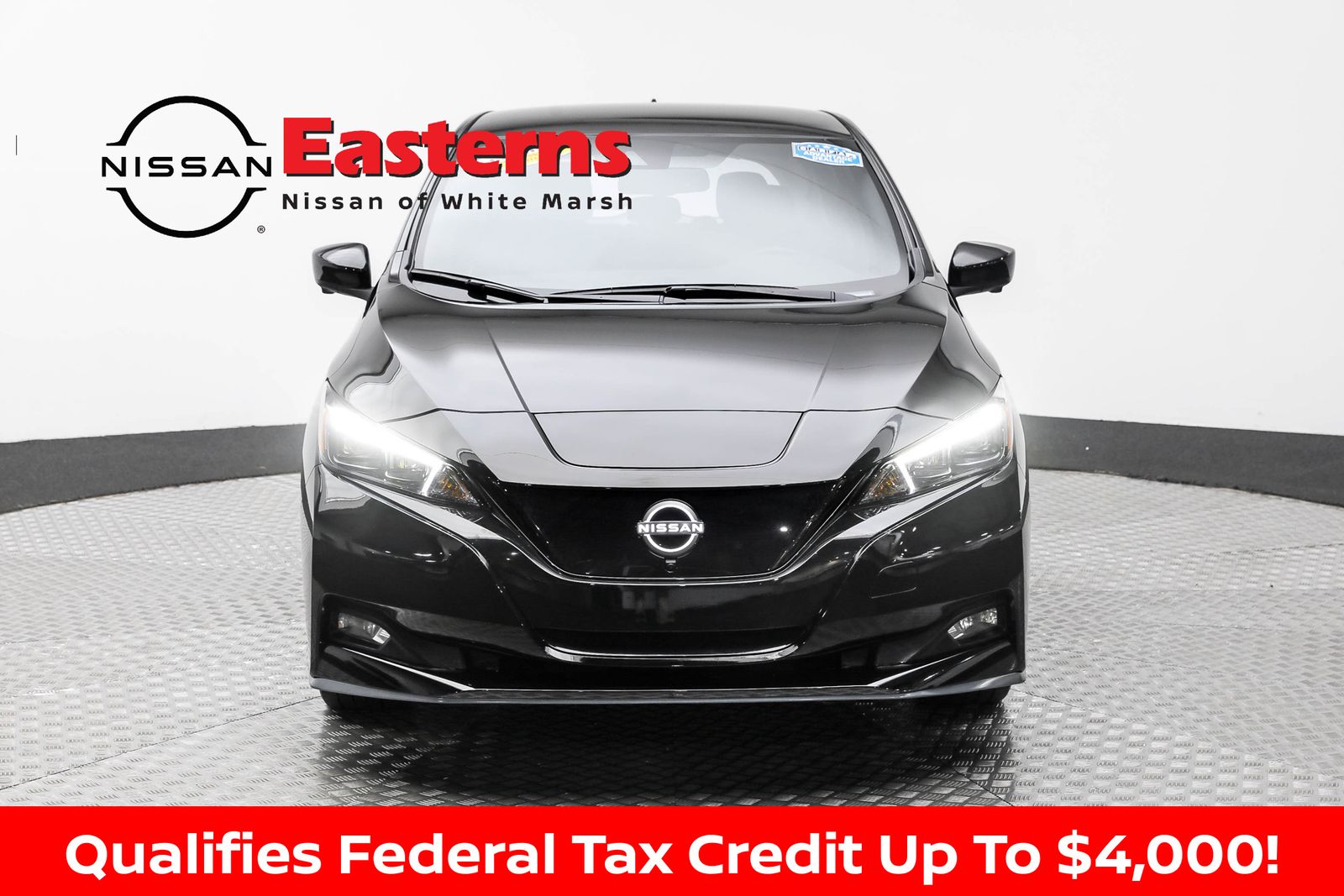 Used 2023 Nissan Leaf SV Plus with VIN 1N4CZ1CV7PC561083 for sale in White Marsh, MD