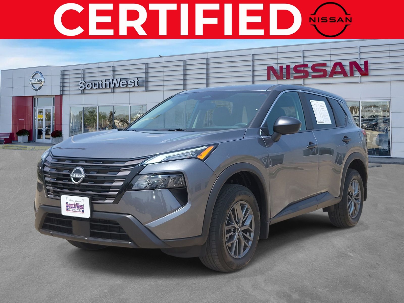 Gray (Gun Metallic) 2026 Nissan Rogue SUV / Crossover Front-Wheel Drive Continuously Variable Transmission