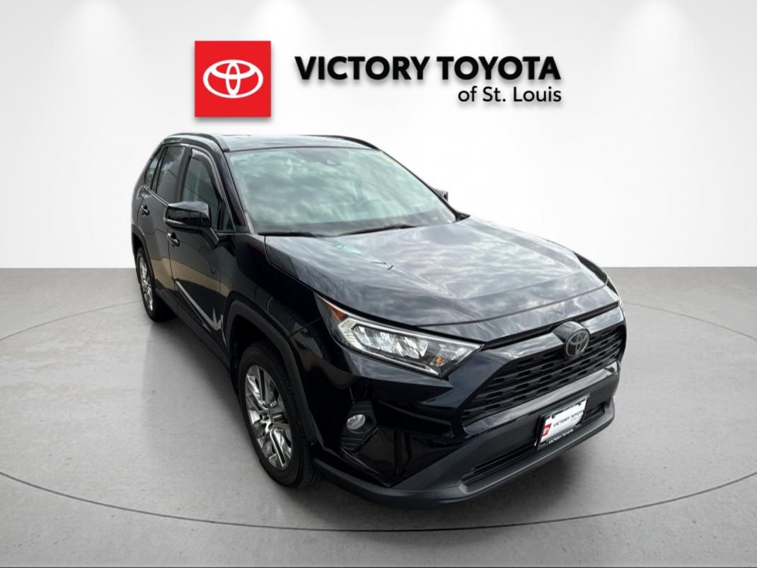 Midnight Black Metallic 2021 Toyota RAV4 SUV / Crossover All-Wheel Drive 8-Speed Automatic