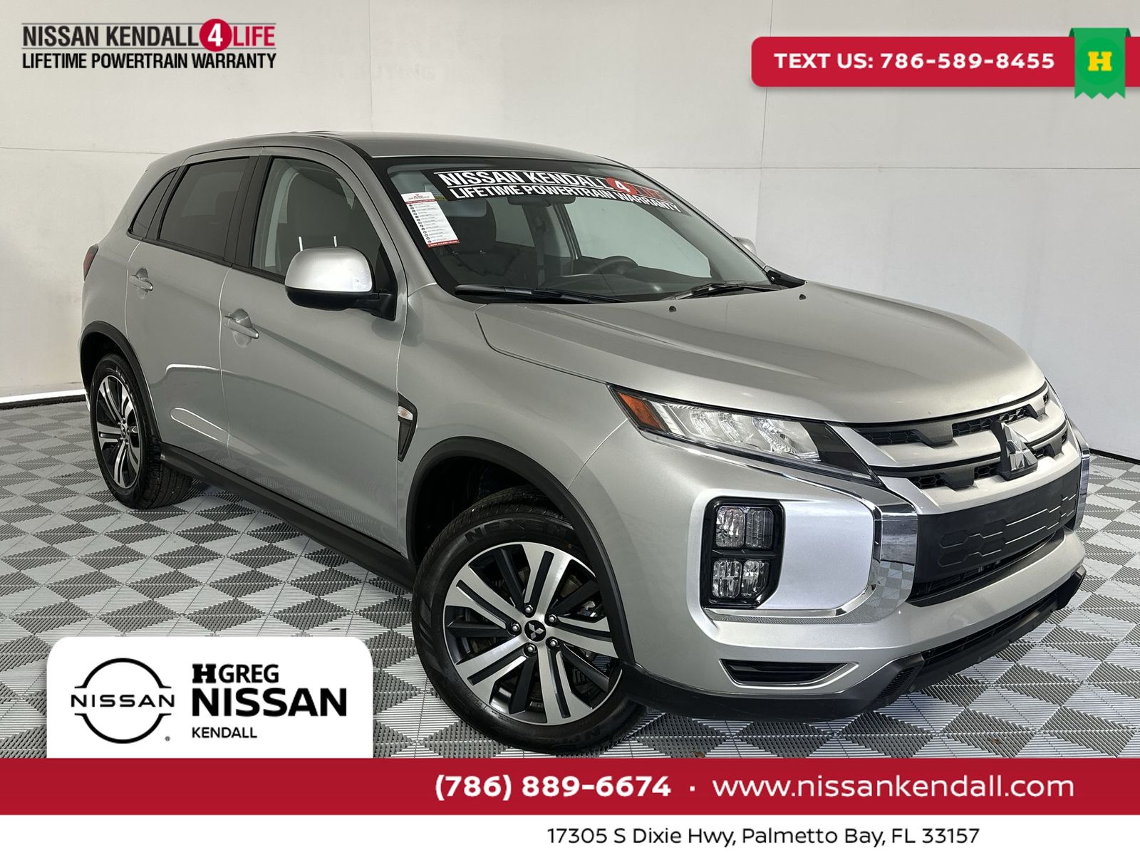 Alloy Silver Metallic 2026 Mitsubishi Outlander Sport ES AWC SUV / Crossover All-Wheel Drive Continuously Variable Transmission