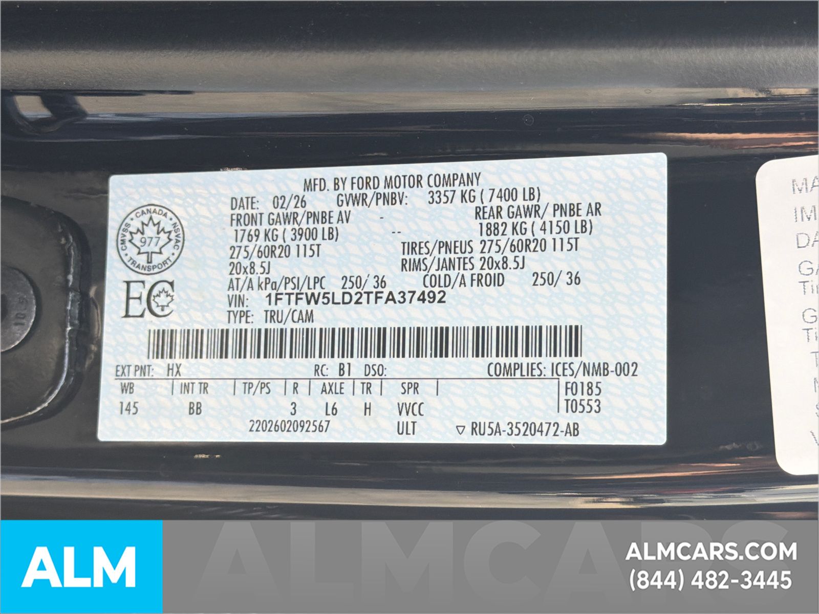 Used 2026 Blue Ford Lariat image 38