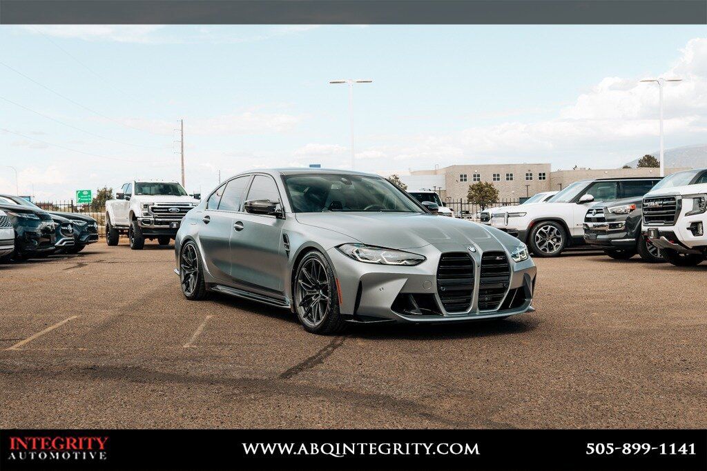 Ind Frozen Pure Gray II Metallic 2024 BMW M3 Sedan All-Wheel Drive 8-Speed Automatic