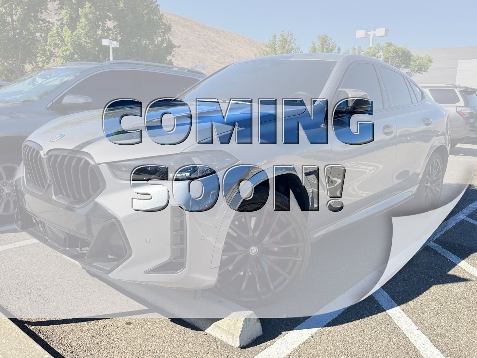 Skyscraper Gray Metallic 2024 BMW X6 SUV / Crossover All-Wheel Drive 8-Speed Automatic