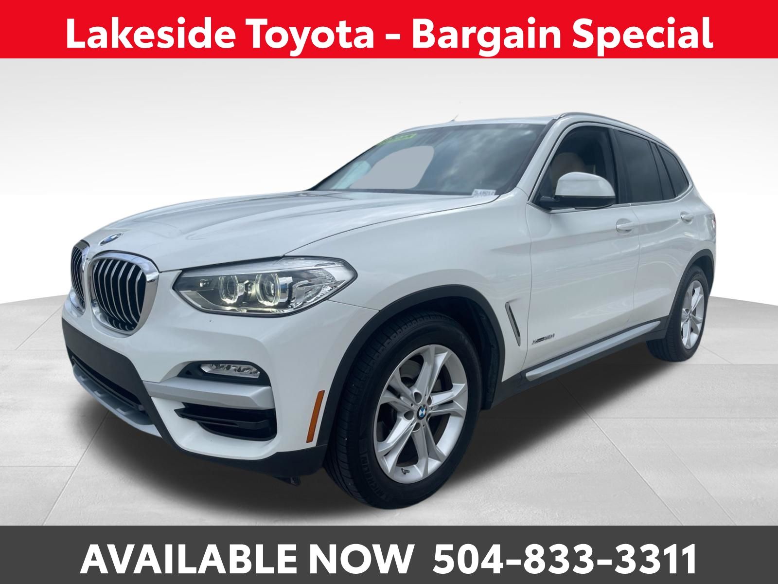2018 BMW X3 xDrive30i AWD