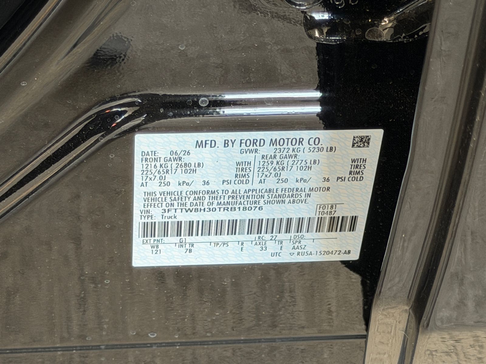New 2026 Shadow Black Ford XLT image 34