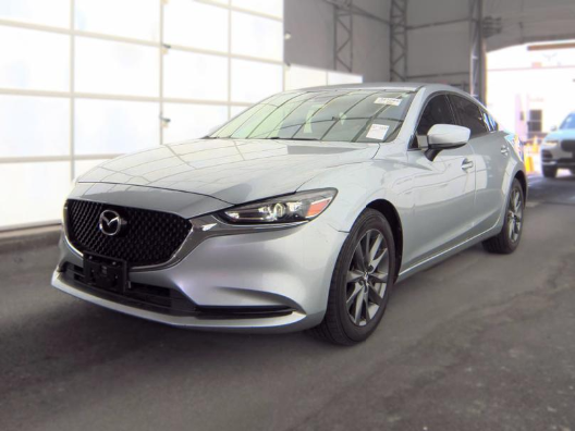 Sonic Silver Metallic 2018 Mazda MAZDA6 Sedan Front-Wheel Drive 6-Speed Automatic