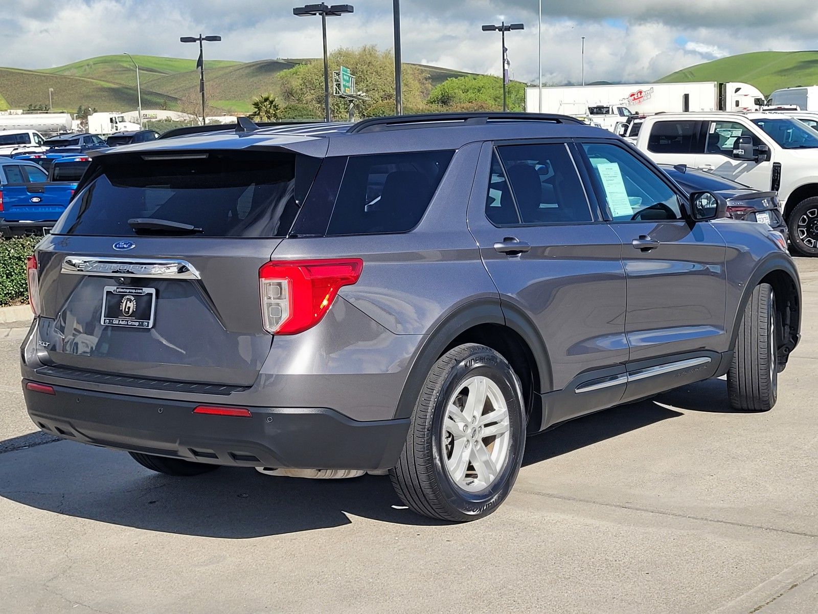 Used 2022 Gray Ford XLT image 4