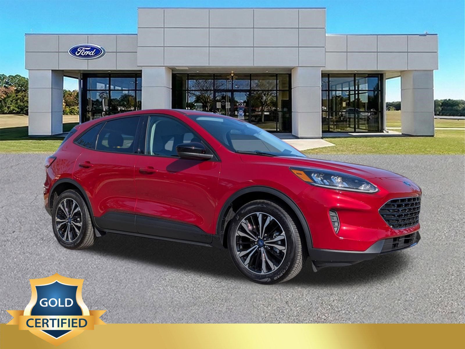 Red Metallic 2022 Ford Escape SE FWD SUV / Crossover Front-Wheel Drive 8-Speed Automatic