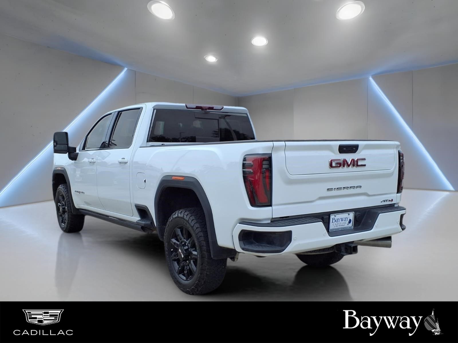 2024 GMC Sierra 2500HD AT4 White at Bayway Cadillac of The Woodlands
